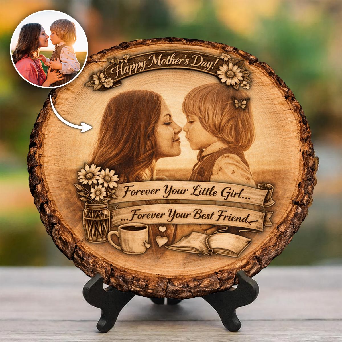 Forever Your Little Girl - Personalized Picture Frame