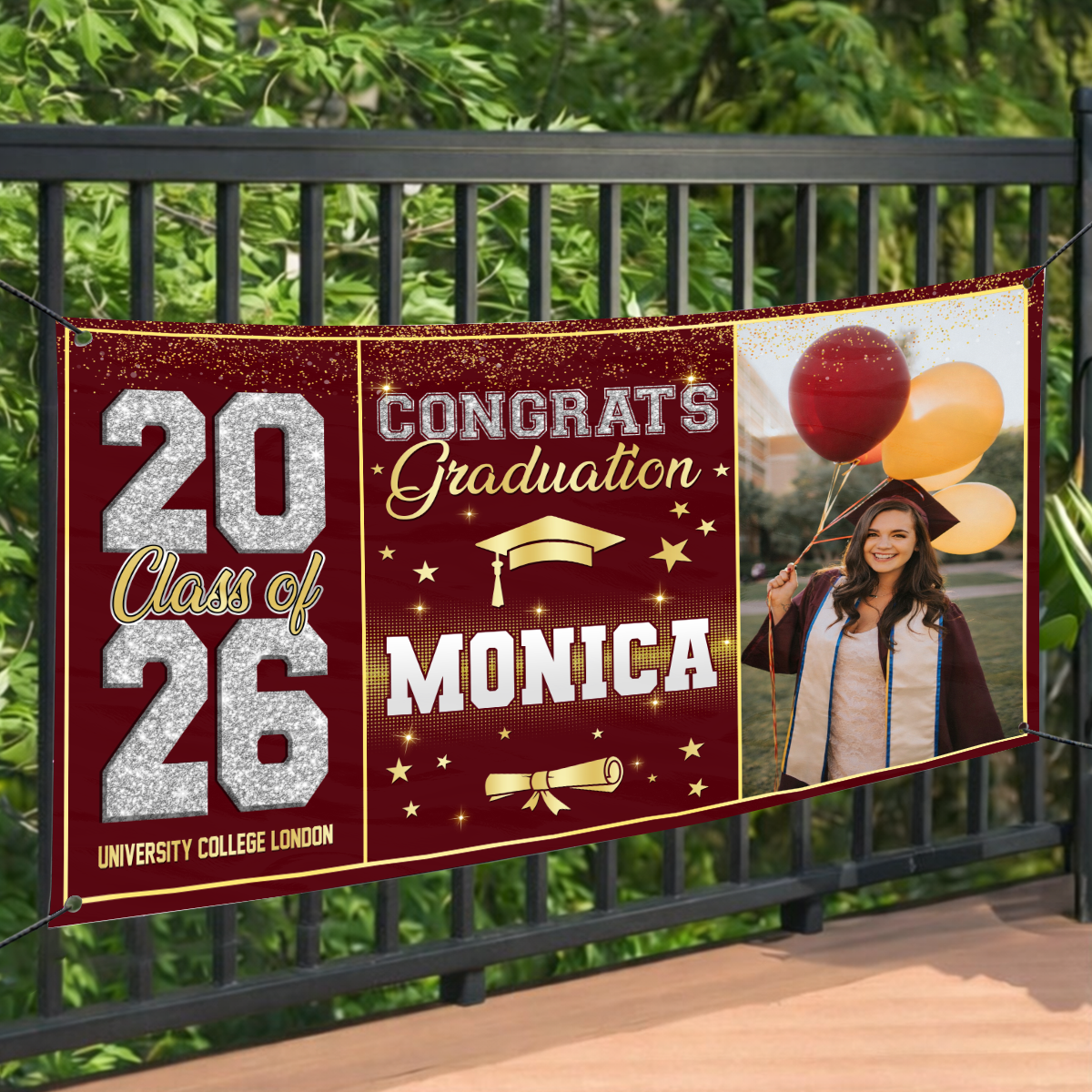 Diamond Graduation Banner - Class of 2026 Banner
