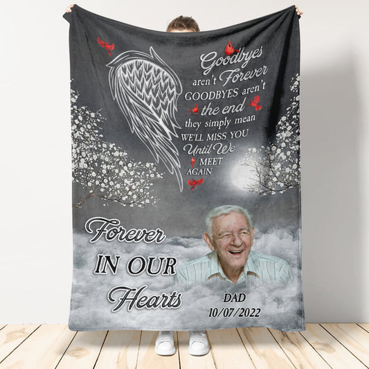 Until We Meet Again Christmas Family - Personalized Blanket - Christmas, Memorial Gift For Family 1_71988117-a515-4418-b2ee-f341c113950c.jpg