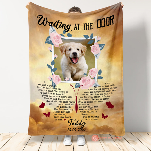 Dog Remembrance Blanket - You Set My Spirit Free - Dog Memorial Gifts For Men 1_798a6d77-dc63-4bd9-840e-0f1365df38b4.png