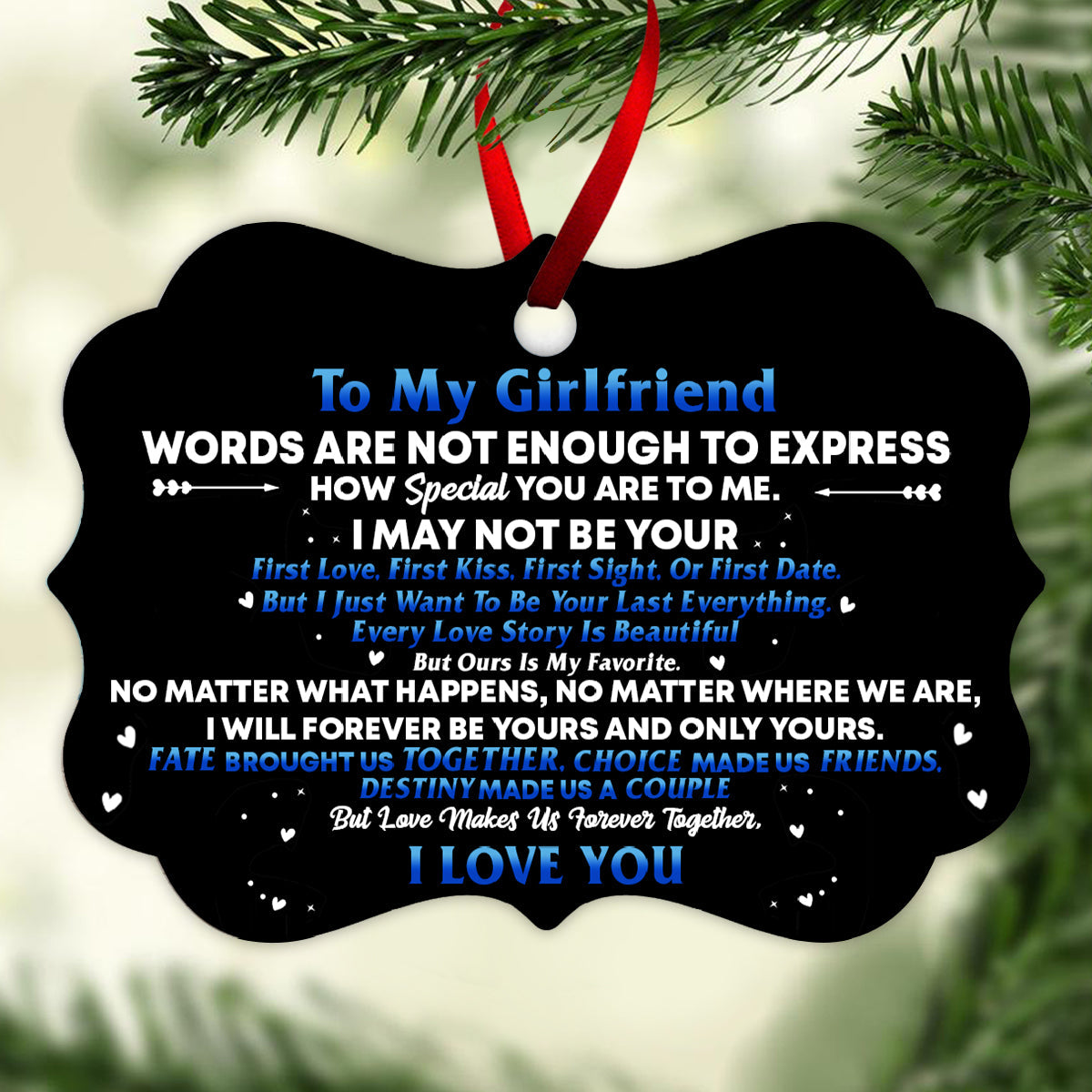 Words Are Not Enough To Express How Special You Are To Me - Personalized Ornament - Gift For Girlfriend 1_7a7fe9f0-5653-471b-a3c6-3e682979d131.jpg
