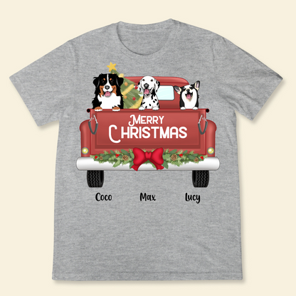 Merry Christmas Custom Dog Breed Christmas Truck Personalized T Shirt Winter Season Gift For Best Friends , Christmas Gift For Dog Lovers 1_7e80fd45-2a13-4d8d-8b95-93e43d5dcebc.png