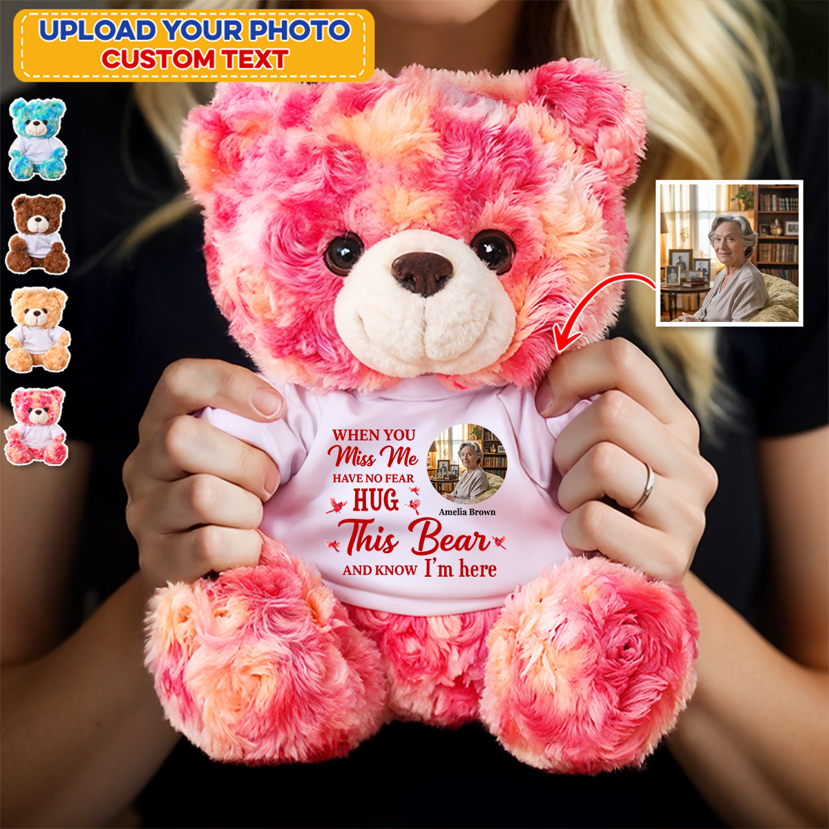 When You Miss Me Memorial Teddy Bear
