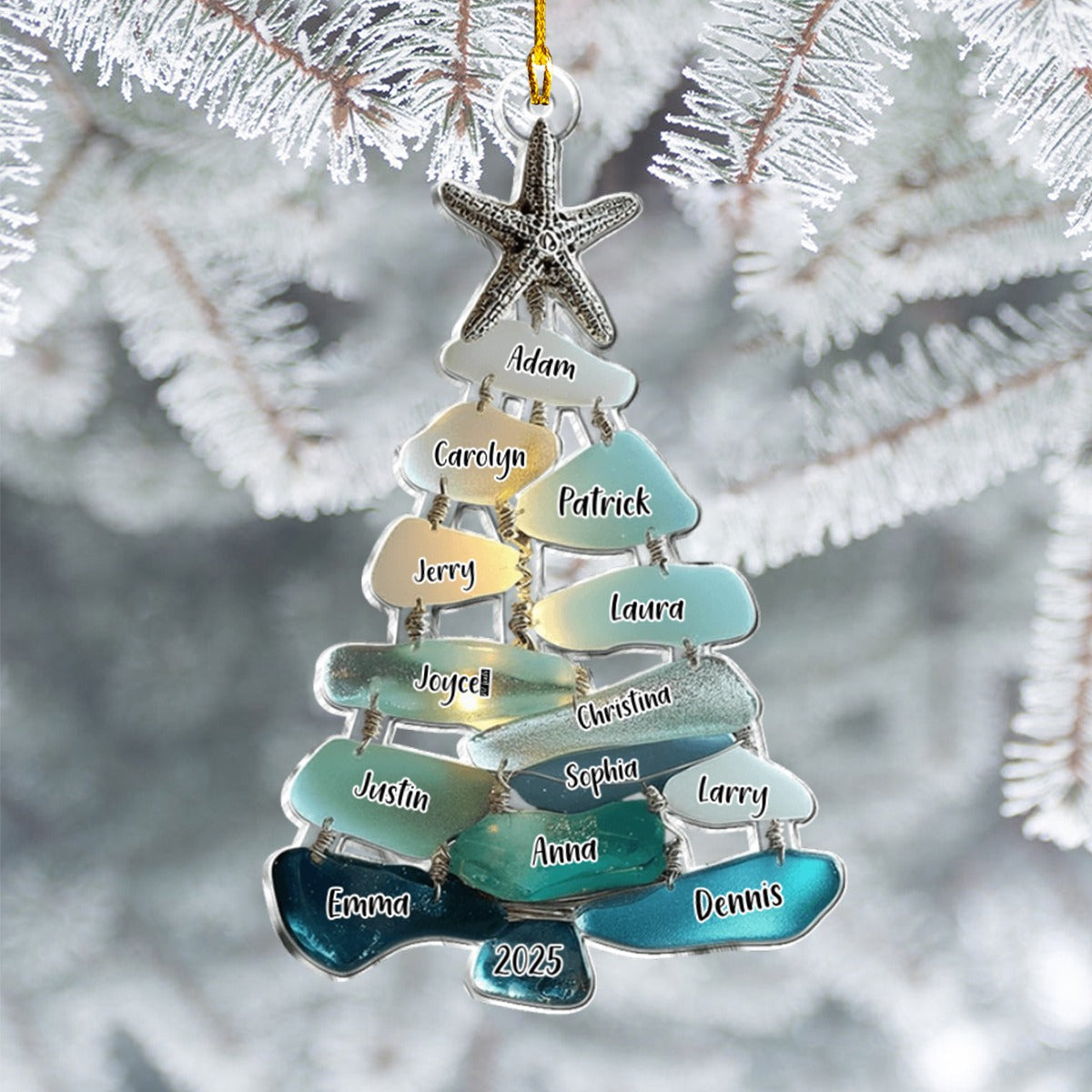 Family Sea Glass Christmas Tree - Personalized Family Ornament Custom 2D Acrylic Ornament Christmas Tree Hanging Decorations 1_8_5000x_4f8c46b1-37c7-485c-97aa-d98f3a507ba7.jpg