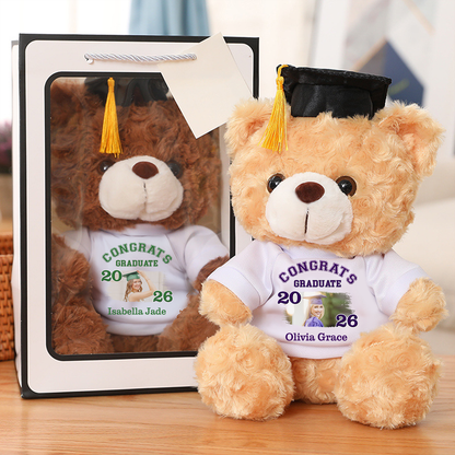 Congrats Class Of 26 Personalized Graduation Teddy Bear