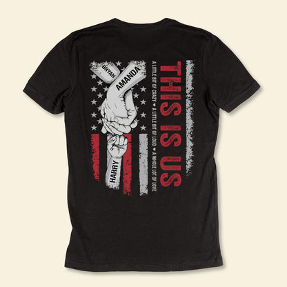 This Is Us - Personalized Shirt - Anniversary Gift For Family, Parents, Husband, Wife, Children 1_924a111c-869a-443d-8482-f690cc1e3c9c.jpg
