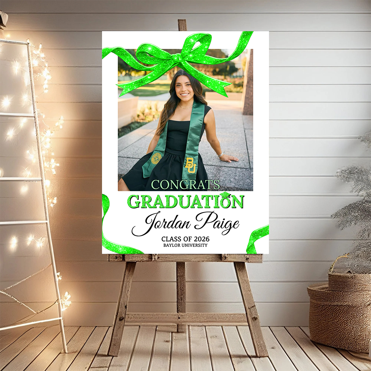 Class Of 2026 Graduation - Personalized Welcome Sign