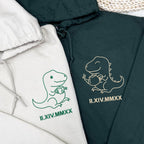 Tea-Rex Embroidered Apparel, Embroidered Roman Numeral Matching Couple Shirt, Gifts For Couples 1_944cf1d3-b7dd-4b9d-9727-5dc6b840668e.jpg