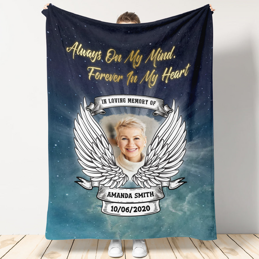 Rest In Peace Heaven Wings Personalized Photo Blanket Memorial Gift 1_95b2df27-2e86-4ce1-ae52-8c600c447b4f.png