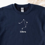 Libra Embroidered Sweatshirt, Embroidered Libra Crewneck Sweater, Embroidered Zodiac Shirt, Libra Shirt, Constellation Shirt 1_976d5841-7446-4799-a925-63fd922929e7.jpg