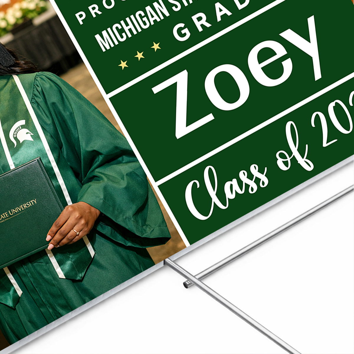 Graduation Yard Sign - Graduation Gift - Personalized Graduation Lawn Sign With Stake