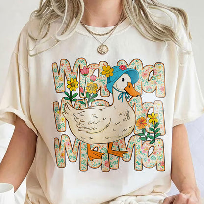 Mama Duck - Mother's Day T-Shirt