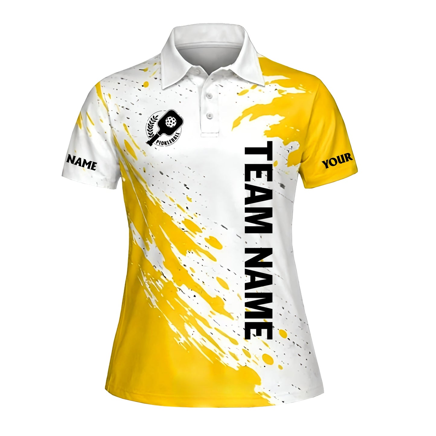 Custom Pickleball Polo Shirt Personalized Team Name