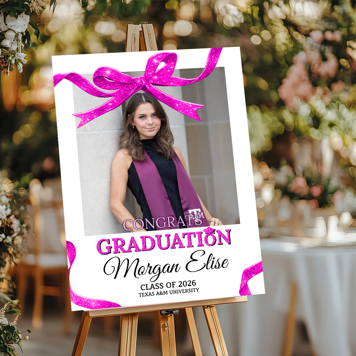 Class Of 2026 Graduation - Personalized Welcome Sign