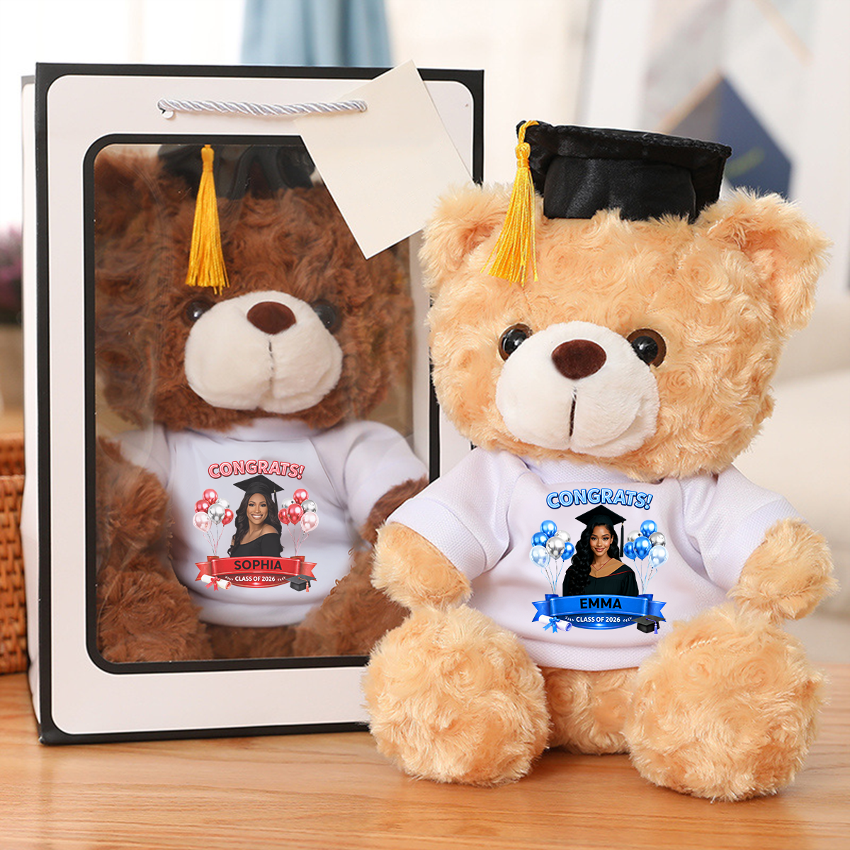 Congrats Graduation - Personalized Graduation Teddy Bear