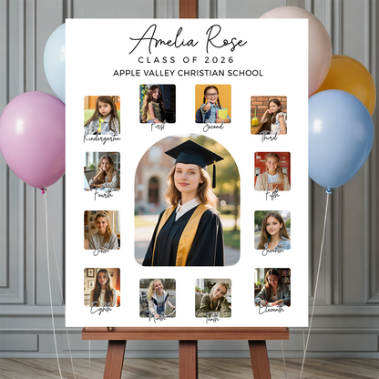 Graduation K-12 Graduation - Personalized Welcome Sign