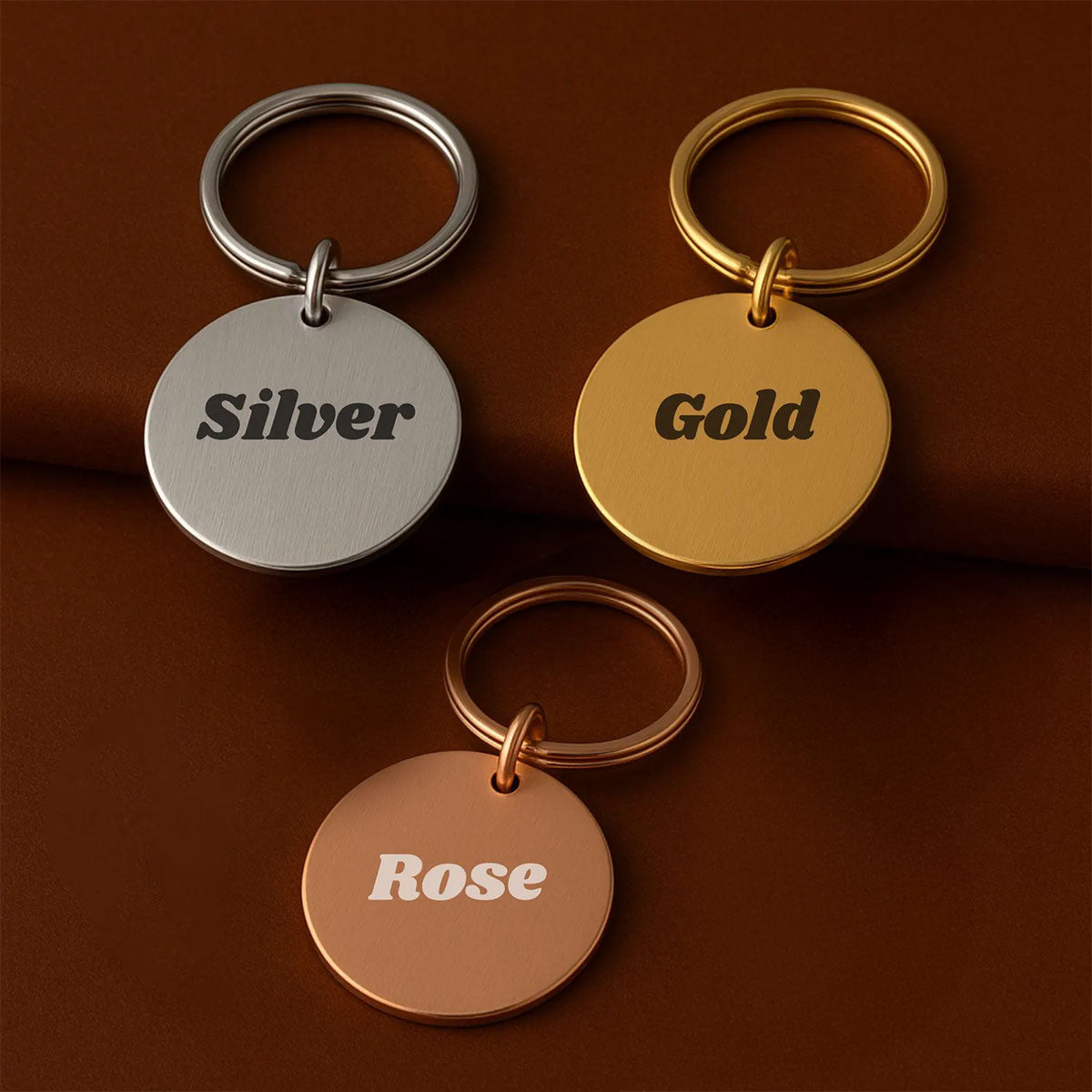 A Piece of My Pet - Stainless Steel Keychain