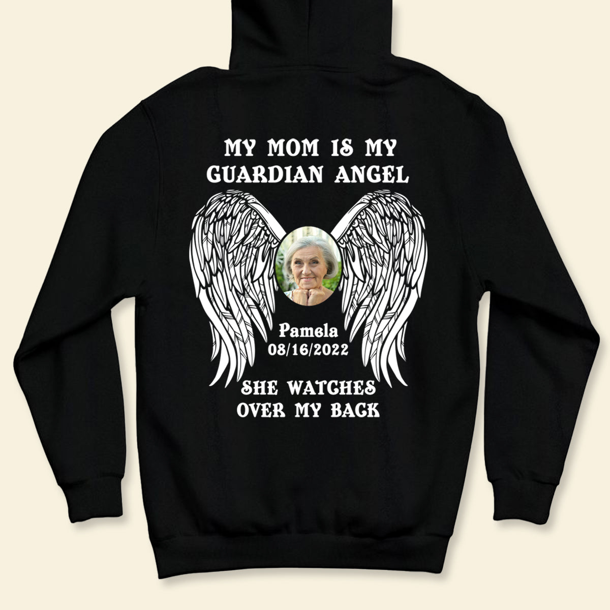 My Dad Is My Guardian Angel - Personalized Shirt - Memorial Gift For Family, Remembrance, Grief Gift, Sympathy Gift 1_c7892e2d-a611-4e41-85dd-a7de3176dcac.jpg