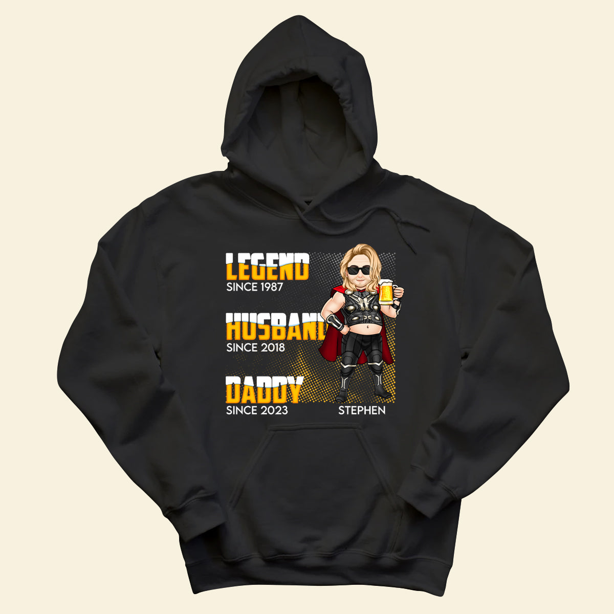 Legend Husband Daddy Dad Bod - Personalized Shirt - Father's Day, Birthday, Funny Gift For Dad 1_c86d3e21-d9fb-4cbe-9292-155c88570ed0.jpg