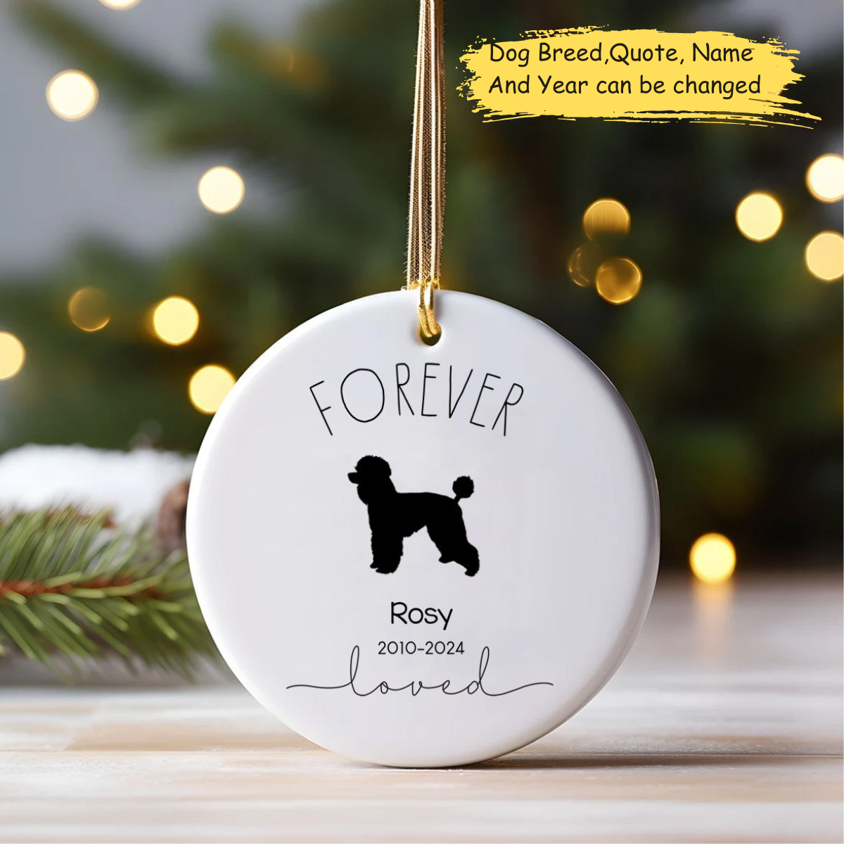 Custom Dog Breed Memorial Ornament, Dog Memorial Christmas Ornament, Loss of Pet Gift, Personalized Gift Ceramic Ornment, Loss of Dog,Pet Memorial Keepsake 1_cba33901-5844-4119-b357-df9d42175f87.png