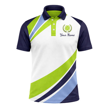 Pickleball Polo Shirt Custom Name In My Pickleball Era Sport Shirt Men Women Performance Tee