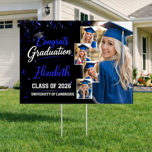 Graduation Party Yard Sign - Class of 2026 Lawn Sign