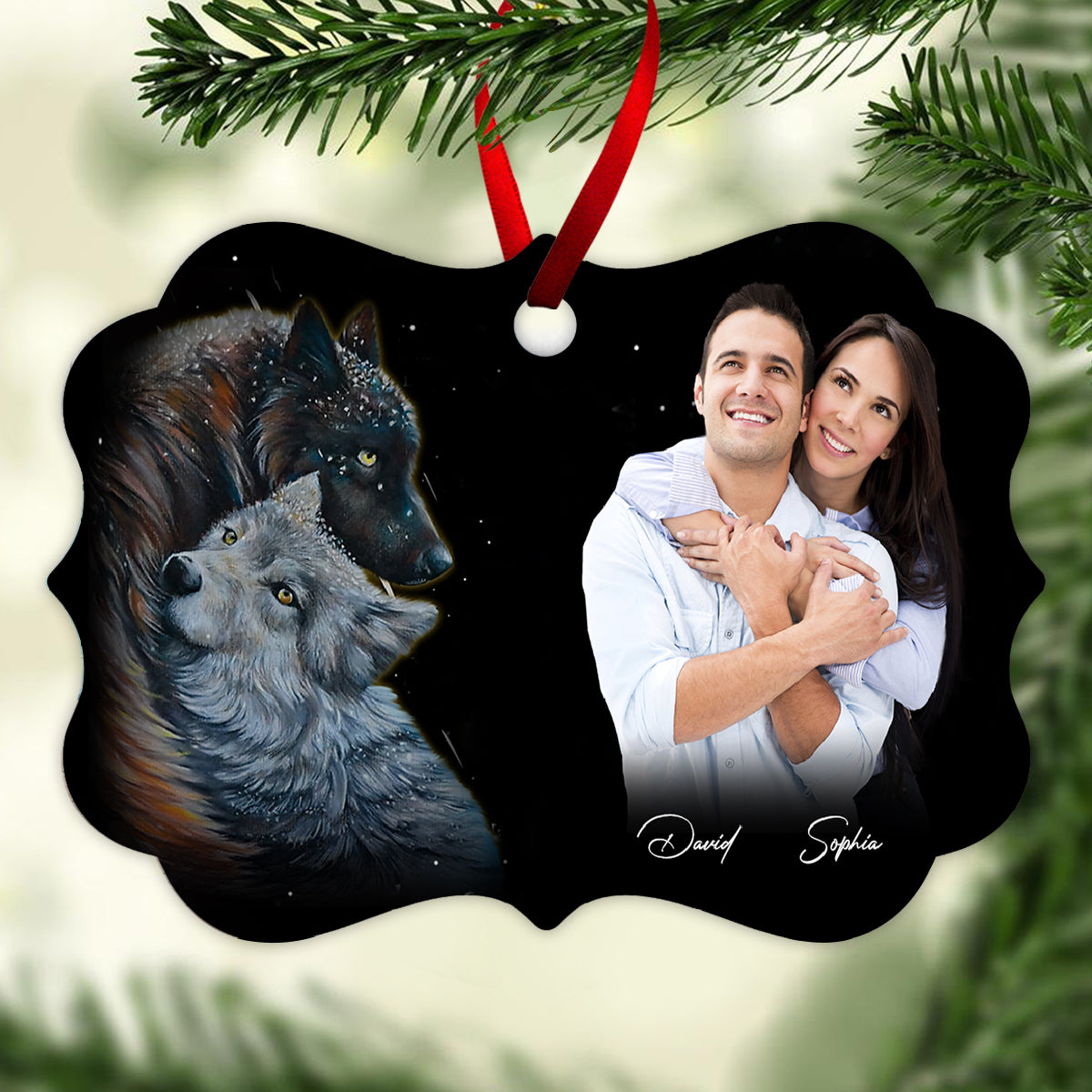 Never Forget That I Love You - Personalized Ornament - Gift For Wife 1_dc819cfe-a473-41ec-9686-d0674b6bfee6.jpg