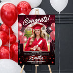 Class Of 2026 Graduation Disco - Personalized Welcome Sign