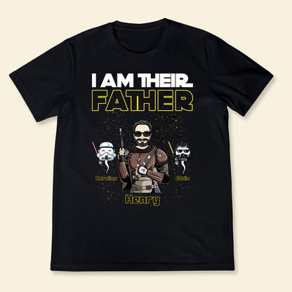 I Am Their Father The Force - Personalized Apparel - Gift For Father, Daddy, Father's Day, Birthday Gift 1_f0fddaa1-5673-46a2-a6fd-69748c23da4e.jpg