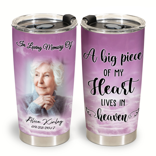 Best Memorial Gifts - A Big Piece Of My Heart - Personalized Water Tumbler 1_f8d25938-e871-44a3-aa80-78b7bd1365ba.png