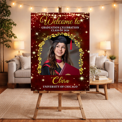 Special Personalized Graduation Welcome Sign Party