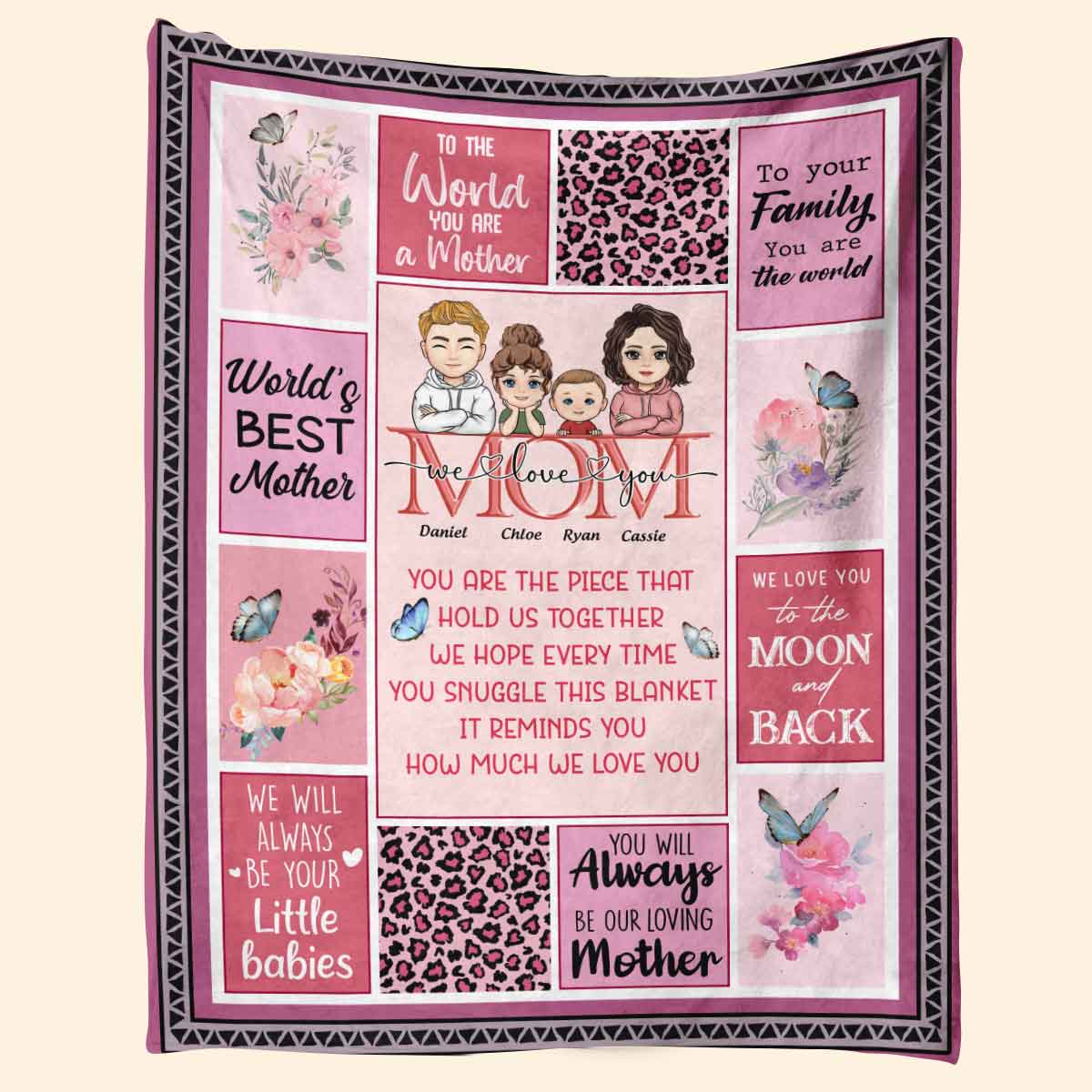 The Piece That Holds Us Together - Personalized Blanket - Mother's Day, Loving, Birthday Gift For Mother, Mom, Mommy 1_fb1f98b6-e23f-47f3-908d-c50152adcab7.jpg
