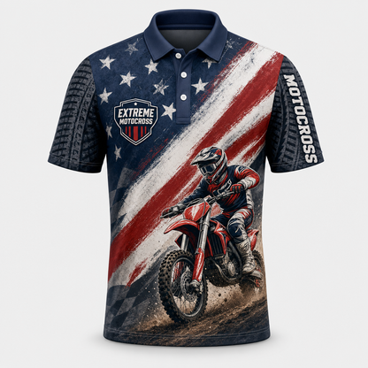 Extreme Motocross USA – Custom Name & Number AOP Polo - Personalized Polo shirt - All over printed 1a7a57f8-7741-4066-b6dc-ed7453c7e4dc.png