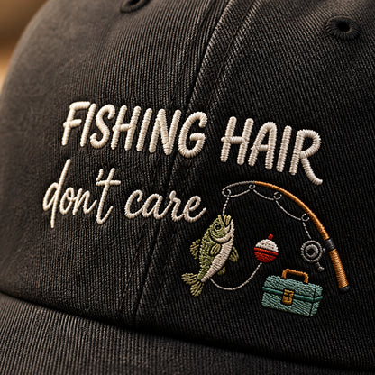 Fishing Hair Dont Care Cap - How it is made