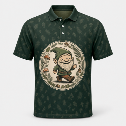 Forest Gnome Emblem AOP Polo - Polo shirt - All over printed 1c358d39-7282-423c-b7f4-4186fff3292f.png