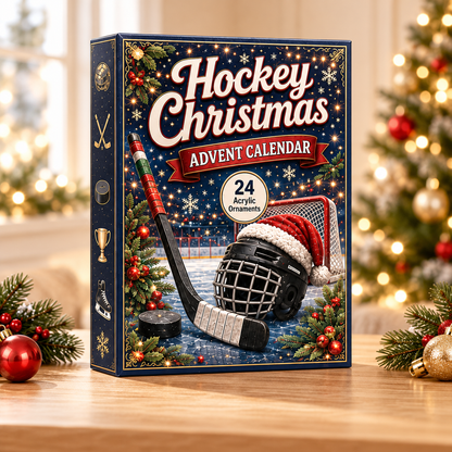 Hockey Christmas Advent Calendar 2026 - 24-Day Festive Countdown, Acrylic Charms Blind Box - Gift For Hockey Lovers 1cf19e4e-5d5f-445d-bd2a-5eee5c511f89-christmas-hockey-box.png