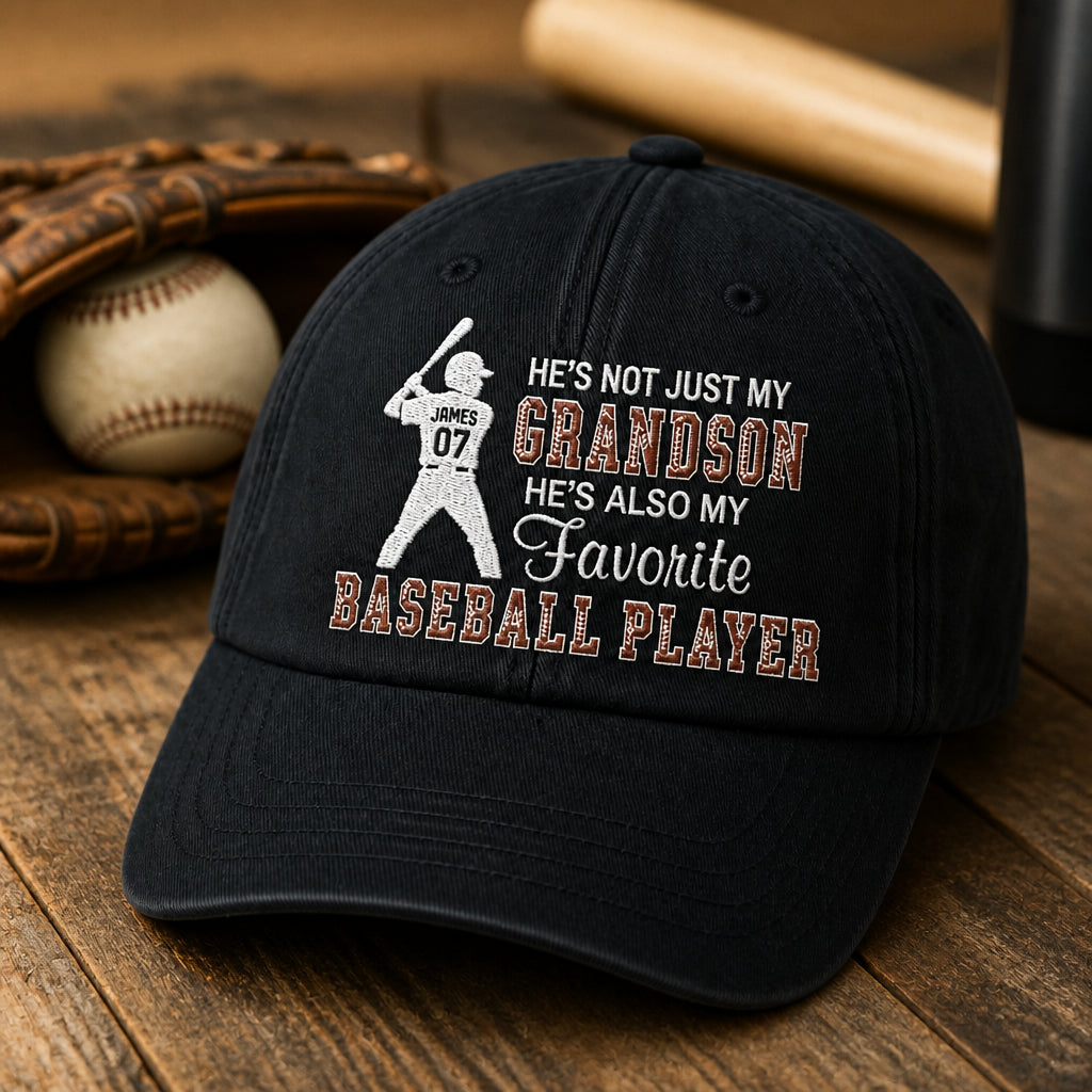 Favorite Grandson Baseball Player - How to customize