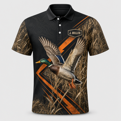 Personalized Mallard Hunter AOP Polo - Personalized Polo shirt - All over printed 1dda9d44-cf47-46a9-97db-0388c62cbd10.png