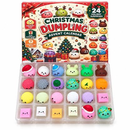 Dumpling Advent Calendar - Christmas Birthday Gifts For Mom, Dad, Brother, Sister, Kids - Merry Little Dumplings 1ec5142f-759a-429e-8ae0-9a3c67753693-6aaa78598dfec.jpg