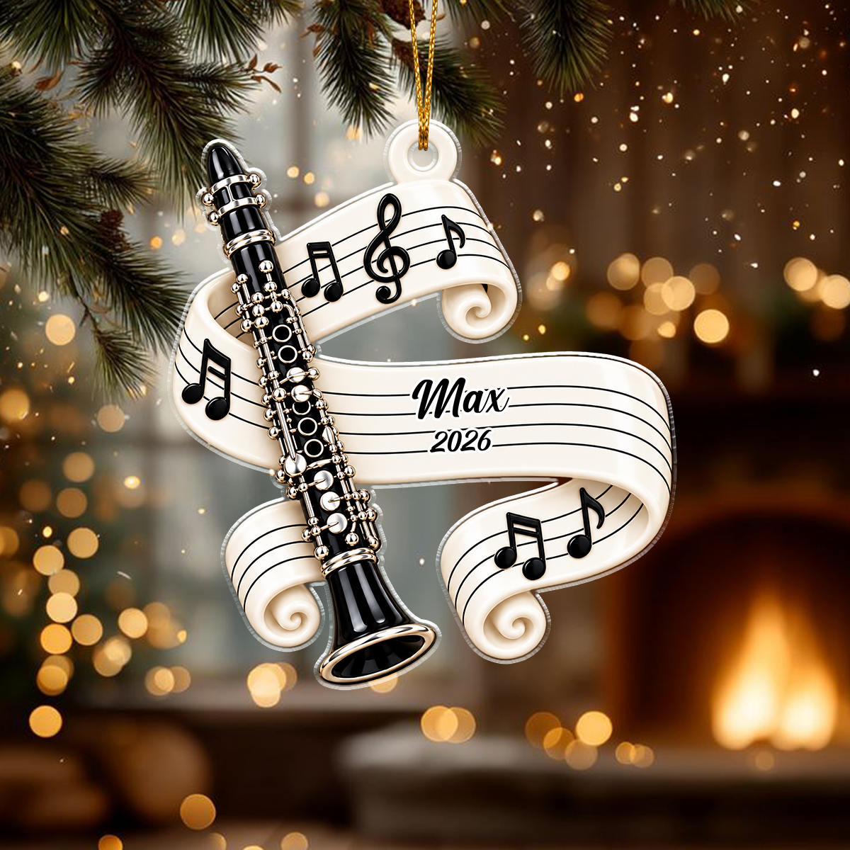 Classic Music Instrument Gift For Band Student, Music Teacher - Personalized Ornament 1ed3209c-6b43-4ae6-8044-b8f0df3b2b6e-5.png