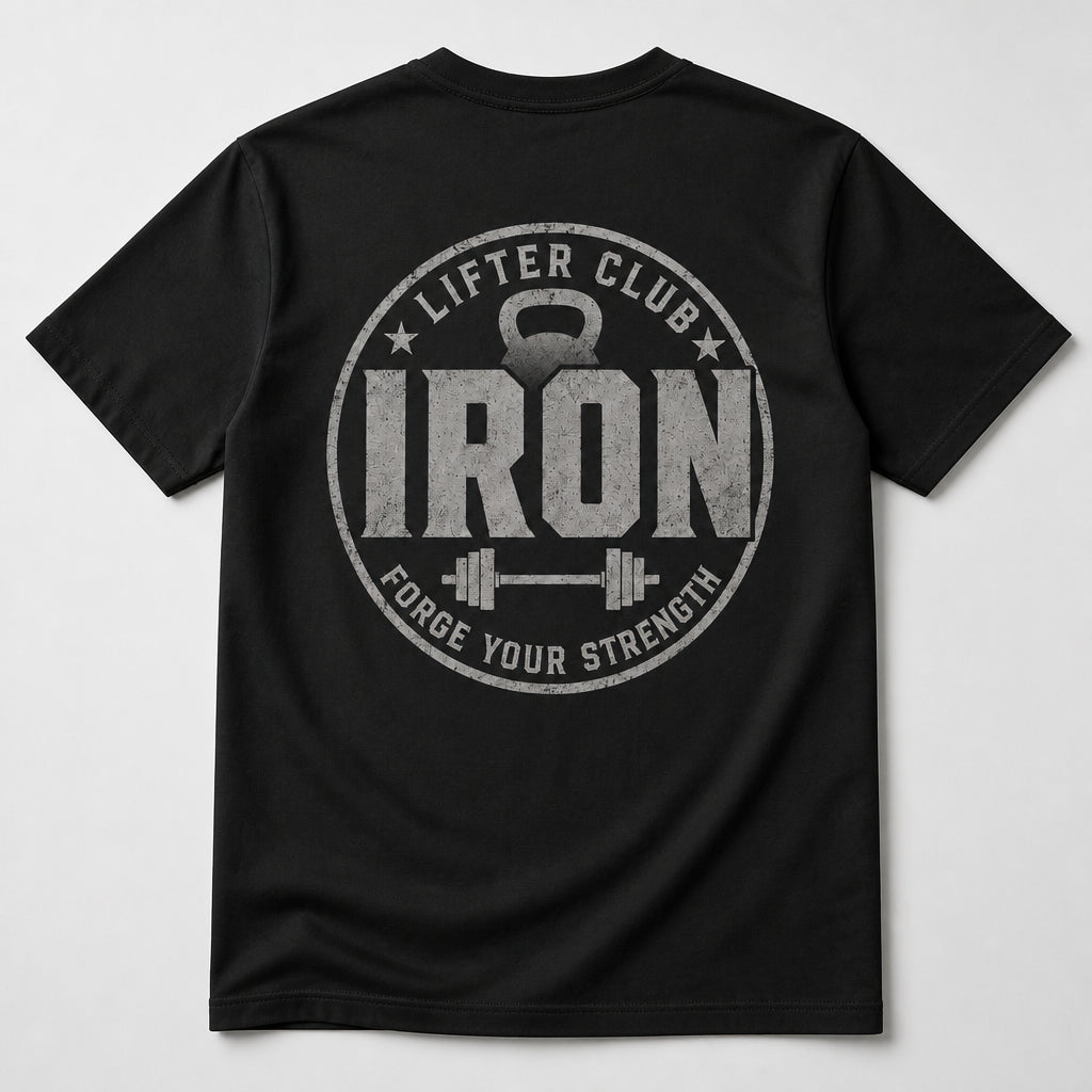 IRON Lifter Club Crest Tee - T-Shirt - All over printed 1f998a76-fb22-4923-8264-6ea56cad8401.jpg