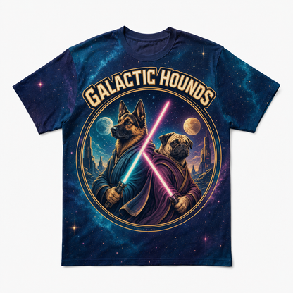 Galactic Hounds – Space Guardians Tee - Hero