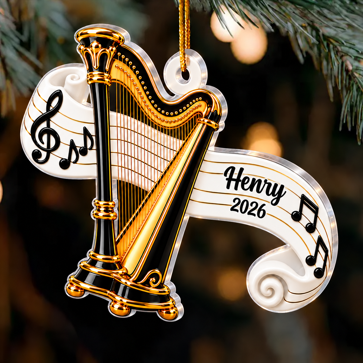 Classic Music Instrument Gift For Band Student, Music Teacher - Personalized Ornament 1fd632ce-cb30-4410-9260-82ca84fffe94-3.png