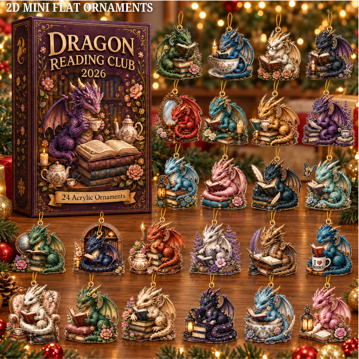 Dragon Reading Club Advent Calendar 2026 - 24-Day Festive Countdown, Acrylic Charms Blind Box - Gift For Dragon Lovers 1fd73bb8-df3c-4104-a882-8e265e82da56-reading-dragon-text.png