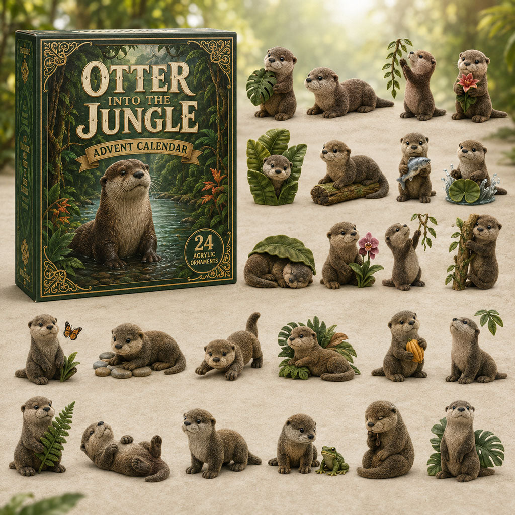 Otter In Jungle Advent Calendar 2026 - 24-Day Festive Countdown, Acrylic Charms Blind Box - Gift For Otter Lovers 1fd9ba71-d68e-4334-90ac-e815cd2f8953-otter.jpg