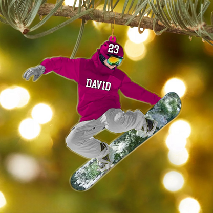 Personalized Snowboarding Athletes Skis Christmas Ornament, Gift For Ski Lovers 1stimage_4e9ff634-a045-4ef8-97f8-4eb53cde9b1c.png
