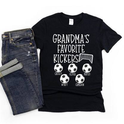 Grandma's Favorite Kickers - Personalized Shirt - Gift For Soccer Grandma 2-1_ae577fef-3c0c-4721-846a-8051525578a6.png