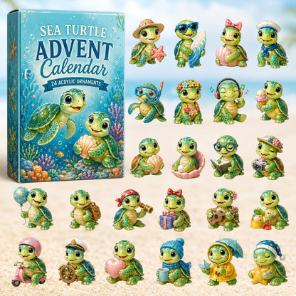 Everyday Sea Turtle Advent Calendar 2026 - 24-Day Festive Countdown, Acrylic Charms Blind Box - Gift For Sea Turtle Lovers 20094a80-1267-4277-8d35-e9443ec7363d-turtle.jpg