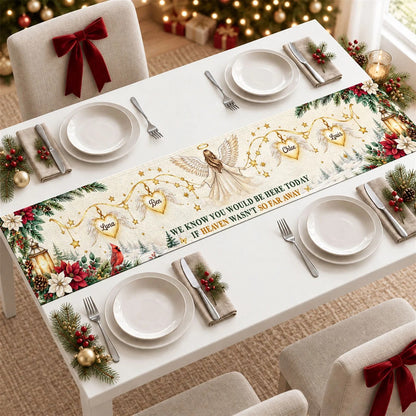 Christmas In Heaven - Personalize Table Runner 207a6854-394c-4f58-8902-31ff56640d92-jFRwvA2HLK__mk-df_1200x.jpg