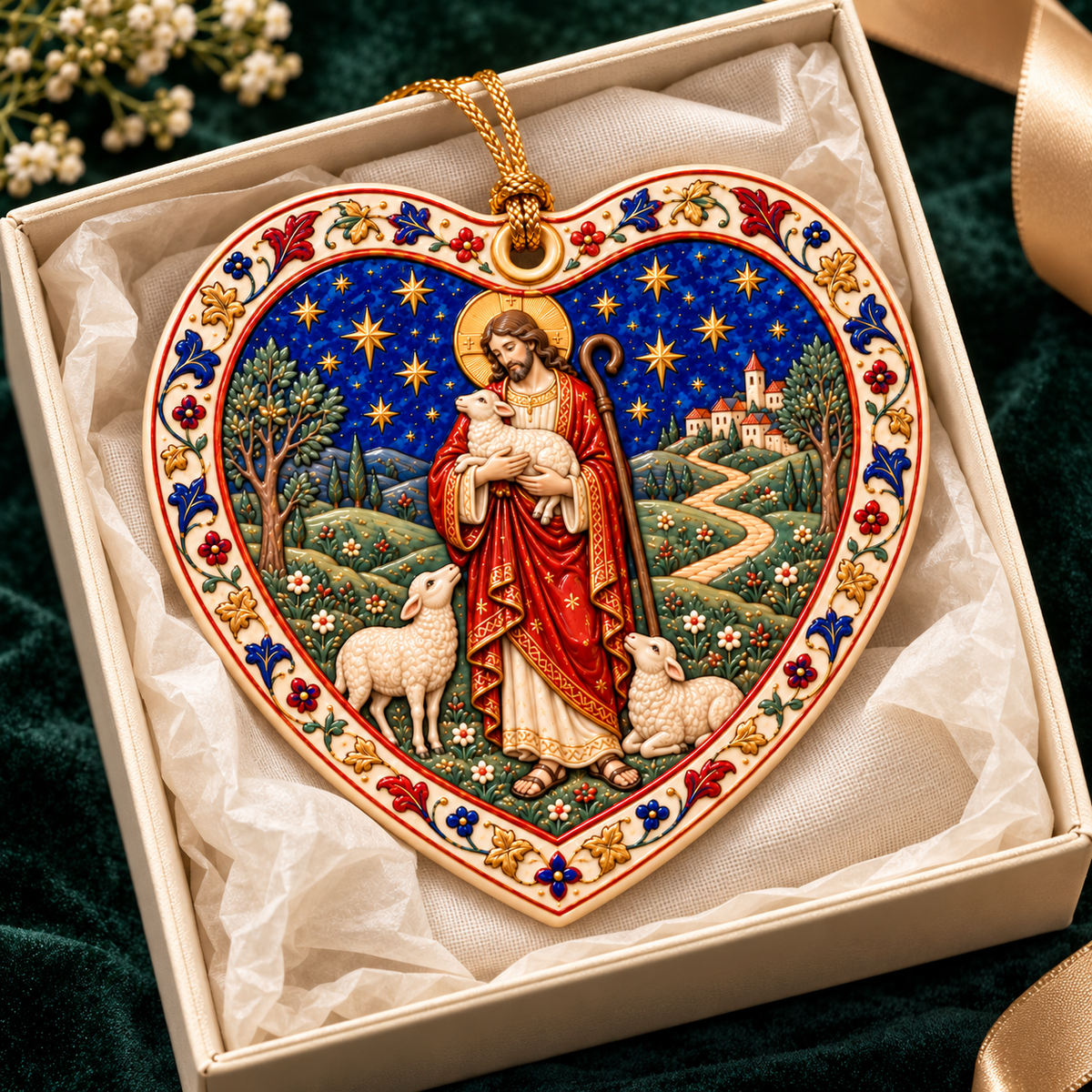 Jesus the Good Shepherd – 3D Ceramic Heart Ornament | Medieval-Inspired Sacred Décor & Christian Gift 20b79561-2459-495f-917f-55ccf545e417-Tim-g-m-Ch-a-Chi-n-trong-h-p-qu-1.png